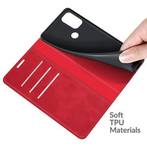 Pour <span class=keywords><strong>Blackview</strong></span> <span class=keywords><strong>A70</strong></span> A53 <span class=keywords><strong>Pro</strong></span> Suck Silky Skin Feeling Etui portefeuille à rabat en cuir - Product Image 3