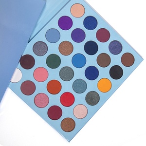 <span class=keywords><strong>Palette</strong></span> de maquillage professionnel, <span class=keywords><strong>Palette</strong></span> de 30 couleurs, <span class=keywords><strong>bleu</strong></span> pigmenté, en carton, <span class=keywords><strong>fard</strong></span> à paupières, scintillante et mate - Product Image 5