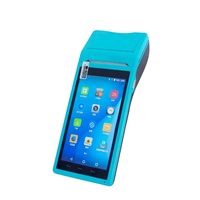 Mesin POS Genggam Termurah 5.5 Inch Sistem Android 8.1 Layar Sentuh Terminal POS Mobile Dengan Printer