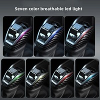 Pommeau de levier de vitesse en cristal avec lumière d'ambiance LED direction à gauche pour Toyota Highlander 2015-2022 RAV4 2020 2021 2022