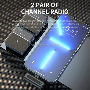 Micrófono Inalámbrico SX8 para Móvil Tipo-C iPhone Cámara 3en1 Micrófonos con Cancelación de Ruido Micrófono de Grabación de Video - Product Image 3