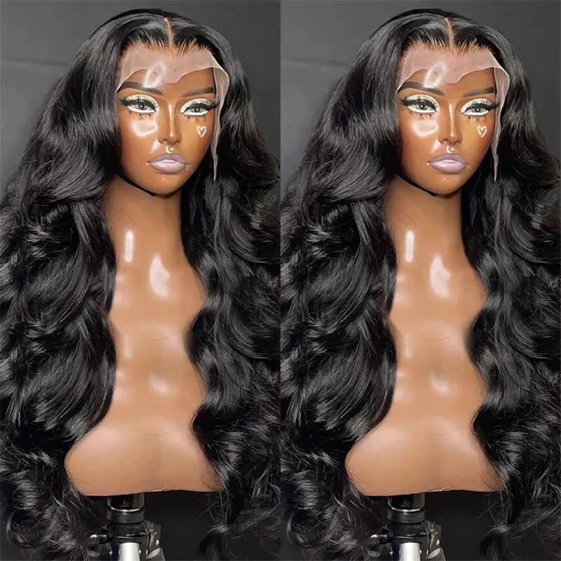 Glueless Full Lace Braid Wig Vendors,Transparent HD Full Lace Braid Wig With Baby Hair,Fake Scalp Human Hair Wig For Black Women