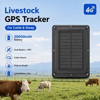 Rastreador GPS Portátil para Ganado, Resistente al Agua IP68, 3 Años de Duración de Batería, Cerca Virtual, Geocercas, Alertas de Escape, Posicionamiento en Tiempo Real