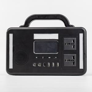 Inversor de Energia Portátil de 300W com 4 Canais para Camping ao Ar Livre, Iluminação de Emergência e Carregamento, Inversor de Energia a Bateria - Product Image 1