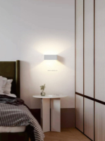 Vente chaude Moderne Applique Murale Hôtel Villa Mur LED Lumière 5W 10W 15W Aluminium Intérieur Applique Fixe