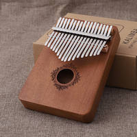 Piano à doigt Portable en bois, clavier Marimba Instrument de musique en bois Kalimba Mbira Likembe Sanza Piano à pouce