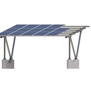 Sunforson toptan fiyat alüminyum güneş Carport parantez yapısı güneş Carport montaj sistemleri güneş sistemi