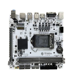 Nueva placa base barata Intel B250 ITX <span class=keywords><strong>DDR4</strong></span> de doble canal 1151 LGA compatible con 6/7/8/9th Gen blanco para juegos WiFi NVME - Product Image 4