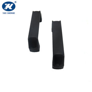 Insulated Square Profile Nylon Plastic <strong>Door</strong> Window Handle of Standard Household Cabinet Equipment Insulation Pull Handle - Product Image 5