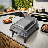 2024 haute qualité luxe gaz extérieur gaz barbecue Pizza four Machine jardin portable table barbecue grill avec four à pizza