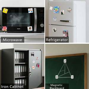 Magnétique de réfrigérateur personnalisé en caoutchouc, design moderne et écologique, forme carrée, sublimation, bricolage, cadeau d'anniversaire, usage domestique - Product Image 5