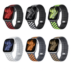 <span class=keywords><strong>Bracelet</strong></span> de sport 42 mm 44 mm 45 mm 46 mm, <span class=keywords><strong>bracelet</strong></span> de montre 42 44 46 mm pour <span class=keywords><strong>Apple</strong></span> Series 11 10 9 6 Se - Product Image 4