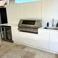 Barbecues modulaires préfabriqués JOYEDA, grilles portables en aluminium, cuisines de barbecue, cuisines en acier inoxydable, résistantes aux intempéries, pour l'extérieur