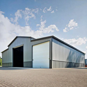 Thiết kế hiện đại prefab Kết Cấu Thép nhà kho & hội thảo xây dựng, bán hàng trực tiếp ánh sáng khung thép vật liệu xây dựng - Product Image 2