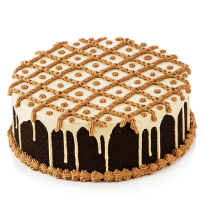 Artificial Mocha Fake Sprinkles Birthday Cake for Cake Shop