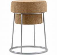 Tabouret de bar vente à chaud de haute qualité en gros géant Champagne liège fil Cage tabouret liège tabouret chaise écologique cadeau créatif