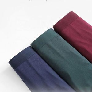 Boxer short confortable taille mi-haute en tissu modal tricoté 60S, style professionnel simple, antibactérien, sans couture, doux - Product Image 4