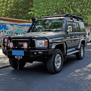 Parachoques Trasero de Doble Eje Serie LC 76 <span class=keywords><strong>78</strong></span> 79 con Soporte para Tanque de Combustible y Soporte para Llanta de Repuesto, Piezas de Mejora - Product Image 4