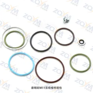 ZQYM M11 N14 L10 Injector EUI Repair Kit O-ring Seal Kit For Cummins M11 N14 Series Injector