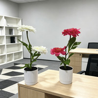LUYI - Meilleures ventes : 144 roses en PE/organza de 2,5 cm par sac, mini bouquet de roses durables en mousse décorative pour mariages, extérieur et intérieur