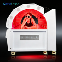 Lit de photobiomodulation motorisé multi-longueurs d'onde 633nm 810nm 850nm 940nm pour thérapie par lumière rouge et récupération corporelle complète