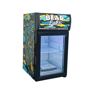 Meisda sc21b 21L Top đèn hiển thị thương mại truy cập hàng đầu duy nhất-nhiệt độ tủ lạnh chất lượng tốt nhất cho siêu thị sử dụng - Product Image 3