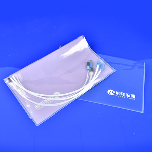 Kunststoff verbinder aus PP-Material 1/4-28UNF Flansch anschlüsse für Standard-<span class=keywords><strong>FEP</strong></span>/PTFE-Schläuche