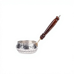 Factory Direct Sale <b>Tea</b> <b>Pot</b> Round Shape Aluminium <b>Tea</b> Coffee <b>Pot</b> With Wooden Handle Deluxe Quality Milk Coffee <b>Pot</b> - Product Image 1