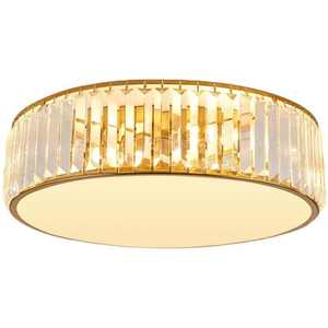 Nouveau Style simple plafonnier or moderne Style nordique or noir circulaire luxe cristal plafonniers - Product Image 6