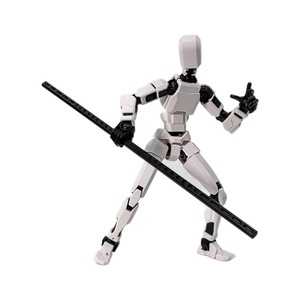 Jouet éducatif robotisé multi-articulations grand format, blocs de construction pour tout-petits, ensemble de montage de scène robotique - Product Image 1