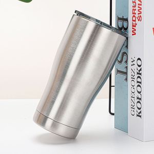 Mug isotherme incurvé léger de 40 oz, idéal pour les voyages en voiture, les pique-niques, en acier inoxydable, résistant à la glace et adapté aux aliments - Product Image 5
