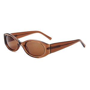 Lunettes de soleil ovales, monture écaille de tortue, verres foncés, protection UV400, mode unisexe adulte - Product Image 5