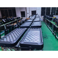 Lumière murale LED RGBW DMX 4 en 1 à double couche, étanche IP65, haute puissance, 120*10w, pour extérieur