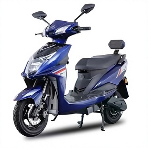 Cross-border Export Factory-direct Quality 64V Electric Motorcycle God War Model Adults Two-wheel Long-range High-power 50km/h