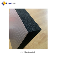 Panneau isolant en caoutchouc et plastique Feuille de mousse isolante en caoutchouc NBR/PVC feuille d'aluminium panneau isolant en caoutchouc plastique