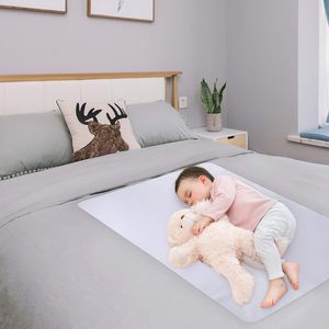 Coussin d'urine pour bébé imperméable et respirant peut être lavé pour bébé de grande taille en pur coton lit de nuit coussin de tante menstruel unique - Product Image 6