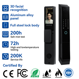 Kk TT khóa Wifi kỹ thuật số sinh trắ<span class=keywords><strong>c</strong></span> họ<span class=keywords><strong>c</strong></span> thông minh khóa <span class=keywords><strong>c</strong></span>ửa 3D Nhận dạng khuôn mặt vân tay truy <span class=keywords><strong>c</strong></span>ập Keyless nhập thẻ nhớ ứng dụng đám mây - Product Image 4