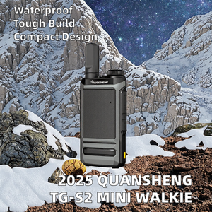 2025 QuanSheng TG-S2 Mini taşınabilir el UHF Walkie Talkie yeni PMR 446 Radio radyo için iki yönlü - Product Image 2