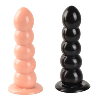 Plugs anaux souples et volumineux pour hommes, jouets sexuels pour adultes, perles de rocaille, produits BDSM pour le sexe anal