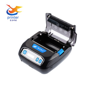 Impresora térmica de etiquetas portátil, dispositivo de impresión de etiquetas de 80mm con conexión USB y diente azul para <span class=keywords><strong>PC</strong></span> Android iOS, códigos de barras QR - Product Image 6