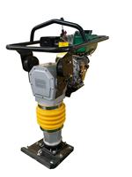 Compacteur Kowloon HCR90 Tamping Rammer Soufflet d'écureuil et pince pour bourrer le sol d'asphalte Pilon de terre personnalisé