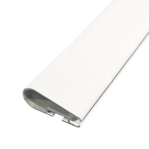 Accesorios para persianas romanas Pista de cortina de metal para el hogar para persianas enrollables y persianas Patrón horizontal Técnica simple - Product Image 1