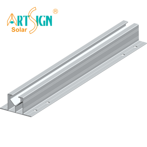 Signe d'art Système de mini garde-corps photovoltaïque Supports de montage de panneaux solaires <span class=keywords><strong>sur</strong></span> toit trapézoïdal en étain - Product Image 1