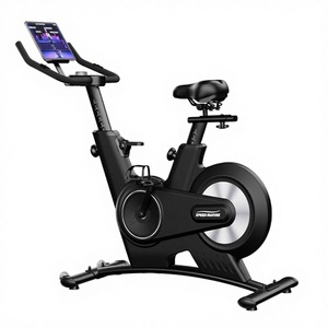 Vélo d'appartement intelligent de luxe ultra-silencieux pour usage domestique, équipement de fitness intérieur à contrôle magnétique, volant d'inertie pour la perte de poids, idéal pour la salle de sport - Product Image 3