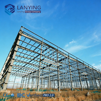 Edificio de Estructura de Acero Prefabricado, Almacén con Estructura de Acero Prediseñada, Taller, Proyecto de Construcción de Fábrica