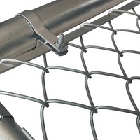Elektrische stalen bergploegwegbarrière spoorwegomheining PVC kettingscherm diamantgaas UV-bestendig weerbestendig erfafscheiding