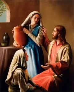 Hiện Đại Cổ Điển Chúa Giêsu Sơn Dầu Trừu Tượng HD Printposter Nghệ Thuật Trang Trí Tường Nghệ Thuật Cho Trang Trí Nội Thất Cho Phòng Khách Vải Chất Liệu - Product Image 5