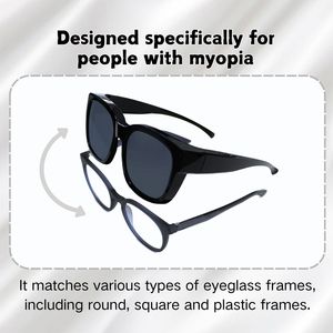 Fuyuanda 2025 biểu tượng tùy chỉnh của nam giới đầy đủ rim vuông kính mát quá khổ rõ ràng UV400 Vàng phân cực thoải mái màu đỏ ngoài trời - Product Image 6