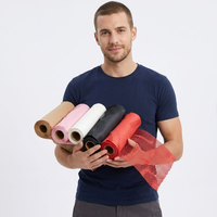 Papier de soie alvéolé rose premium pour emballage cadeau, amortissant, écologique, rouleaux de rembourrage