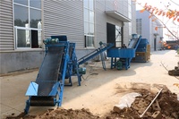 HBY7-10 de production automatique de briques à emboîtement Machine de fabrication de briques en terre cuite compressée